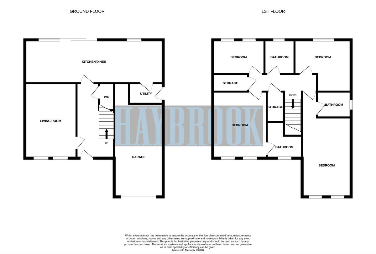 Bishops Wood Way, Worsbrough floorplan