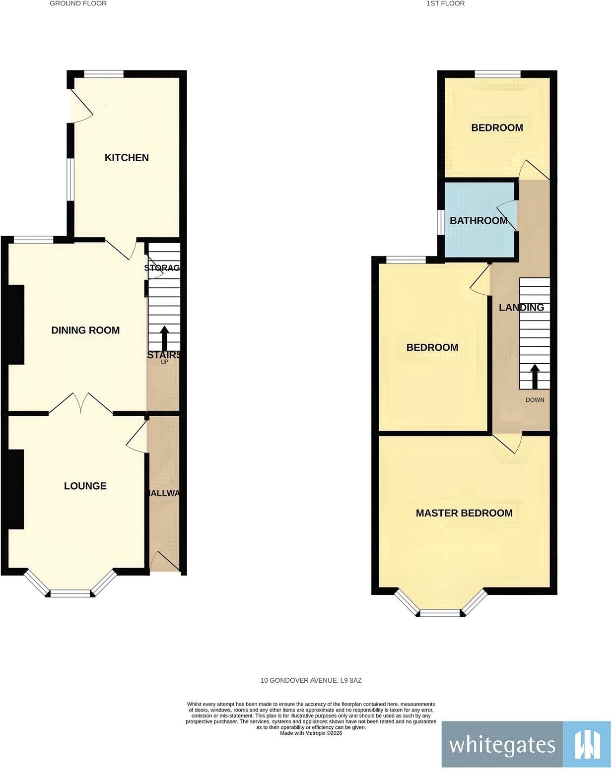 Gondover Avenue, Orrell Park, Merseyside, L9 floorplan