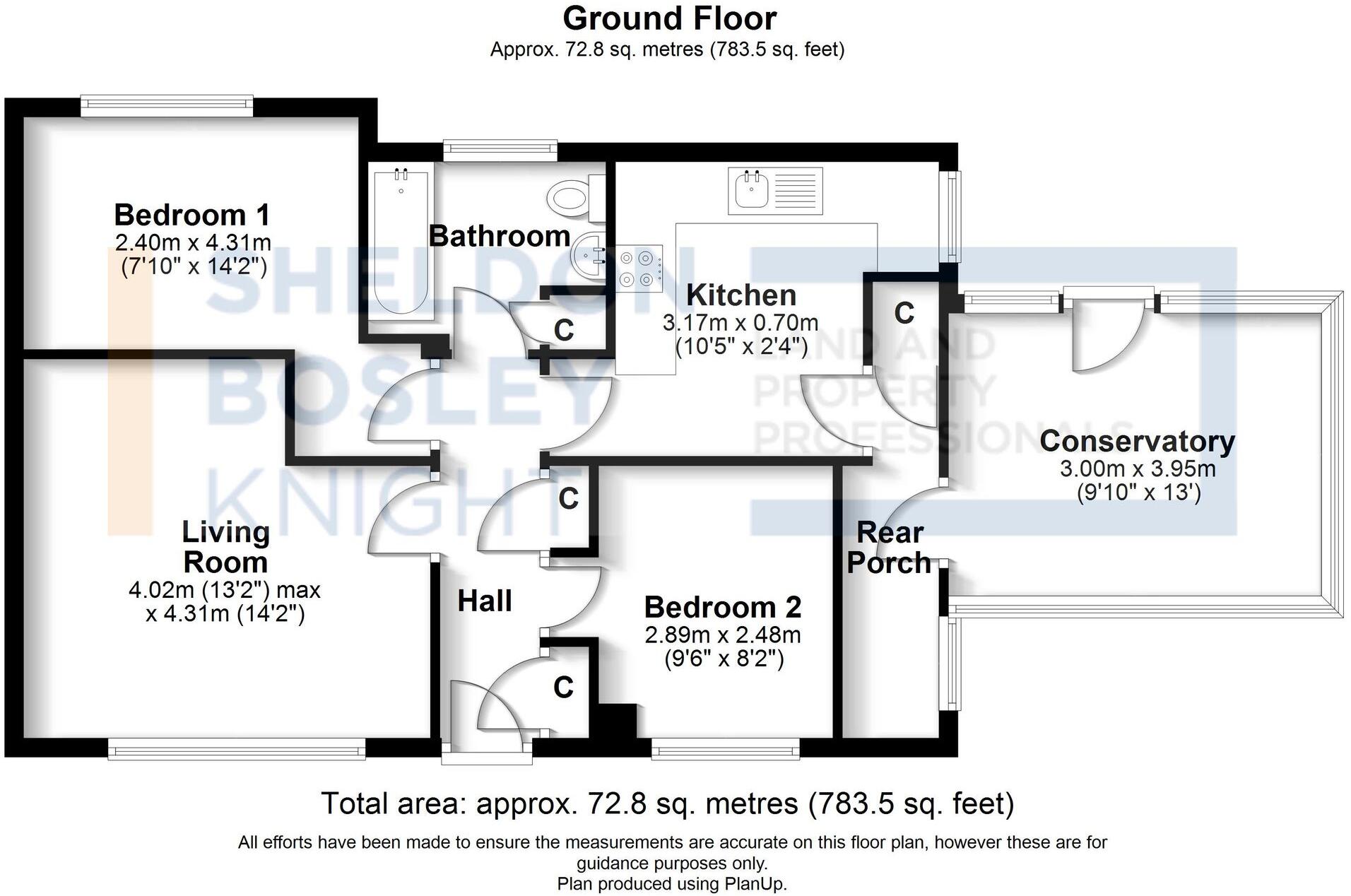 Spion Kop, Pinvin, WR10 floorplan