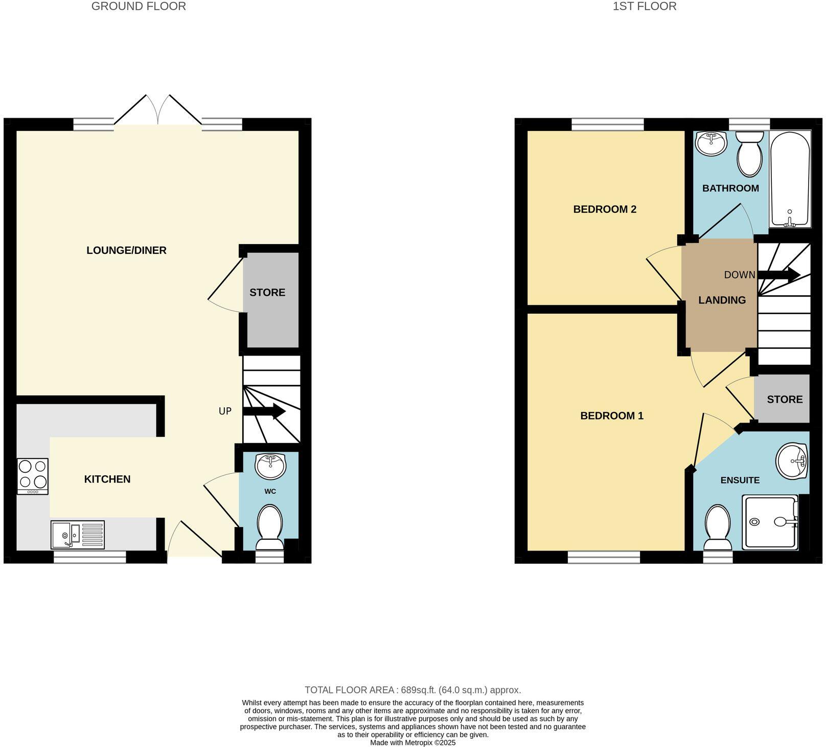 41, Westminster Way, Priorslee, TF2 floorplan