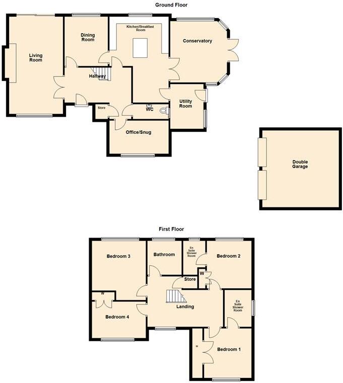 Cavell Road, St. Matthews, Burntwood, WS7 9QQ floorplan