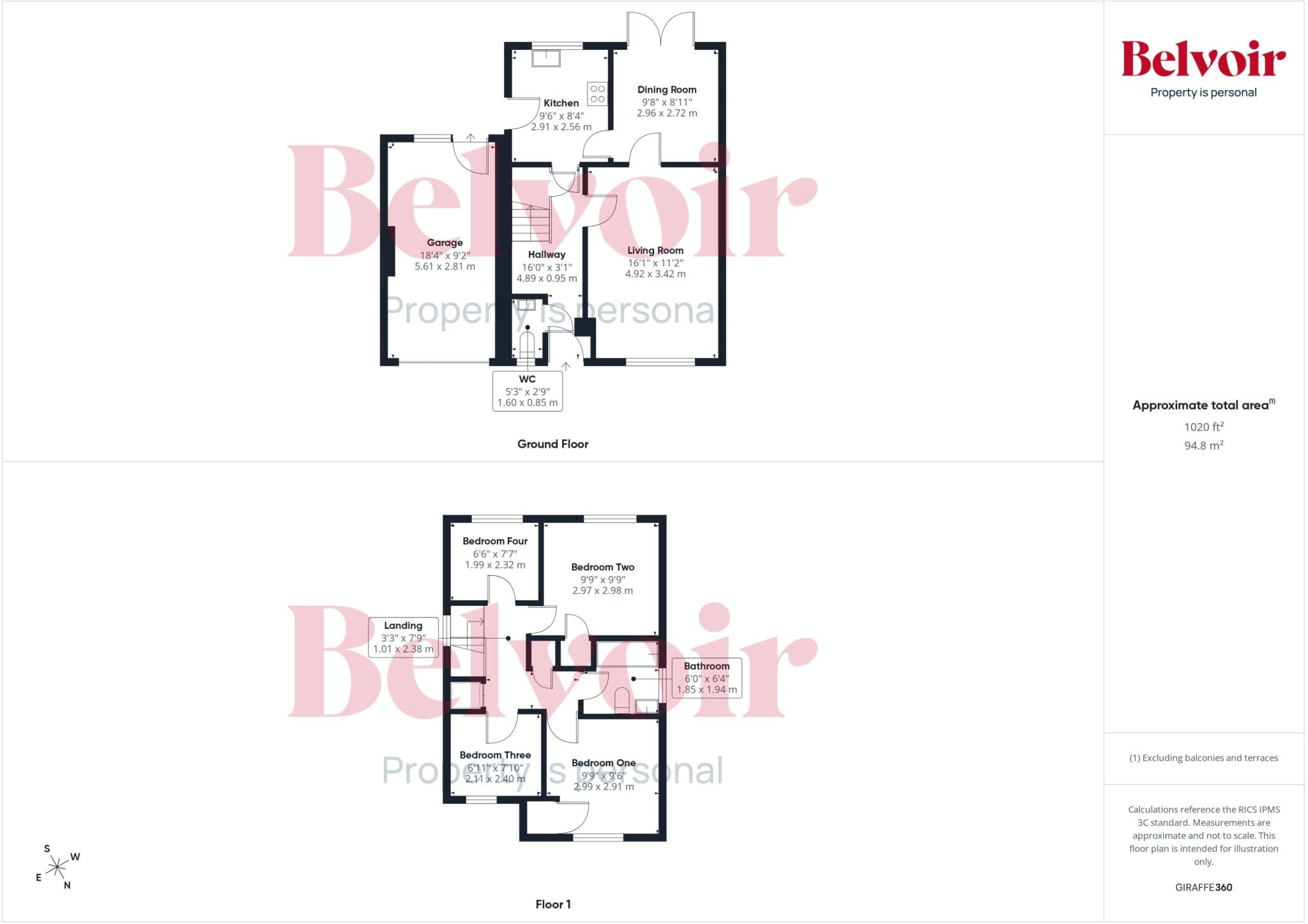 Gittens Drive, Aqueduct, Telford, TF4 floorplan