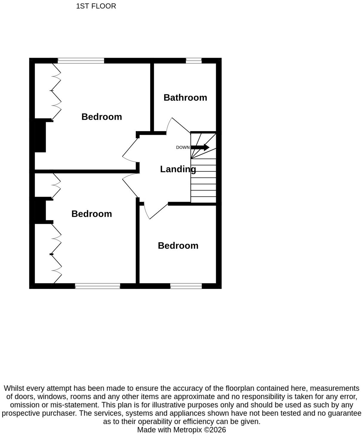 3 Moorland Terrace, Skipton, BD23 2JT floorplan