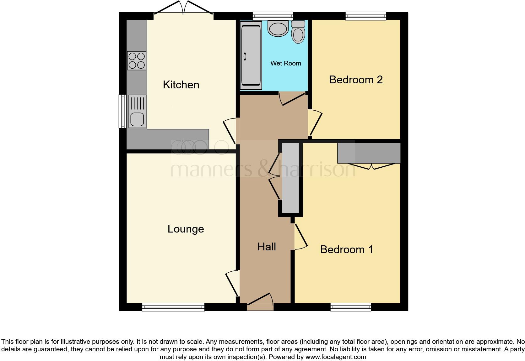Gregory Gardens, Hartlepool floorplan