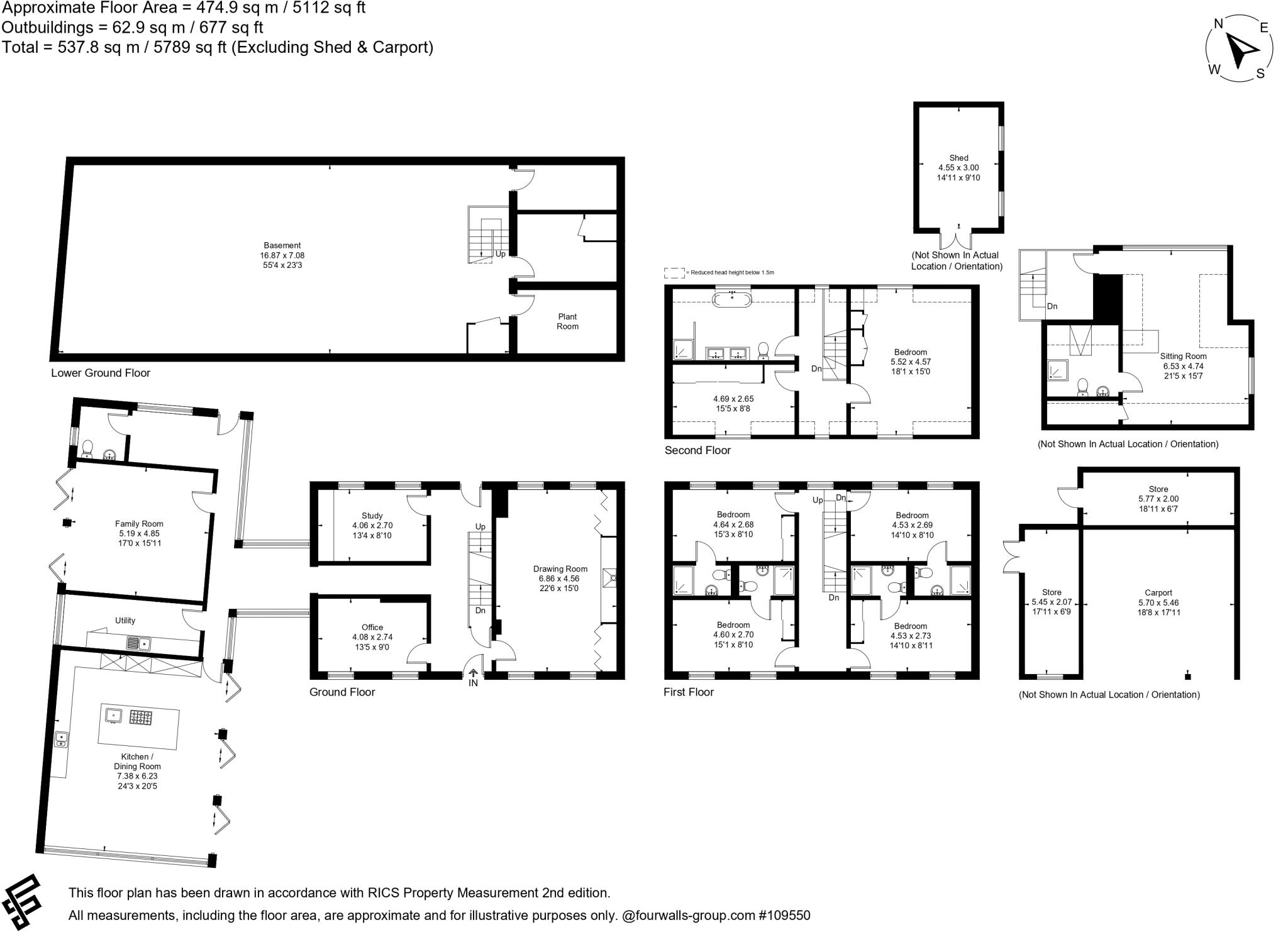 Dye House Lane, Duncton, Petworth, West Sussex, GU28 floorplan