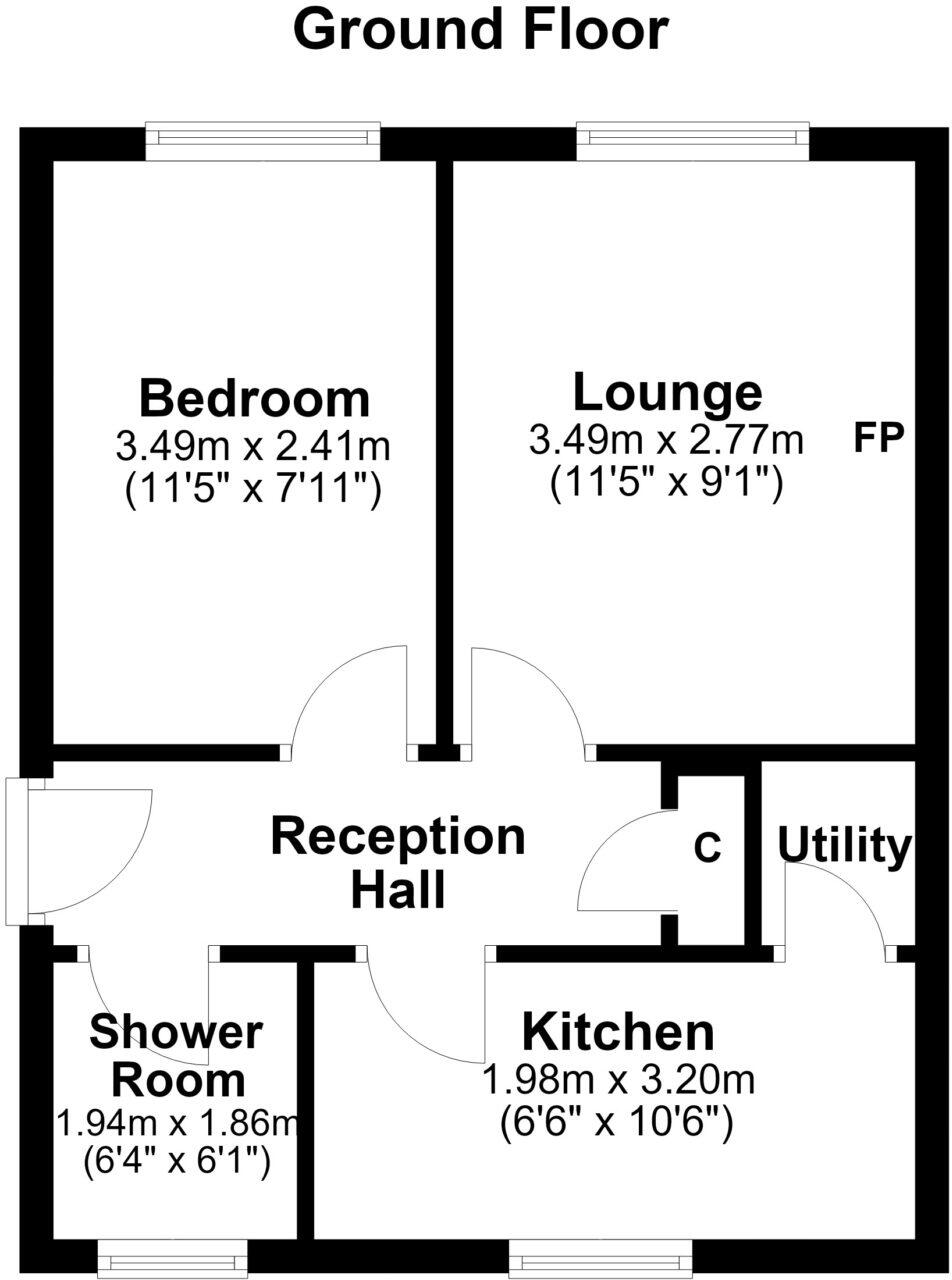 GL, 25, New Street, Largs, KA30 9LL floorplan