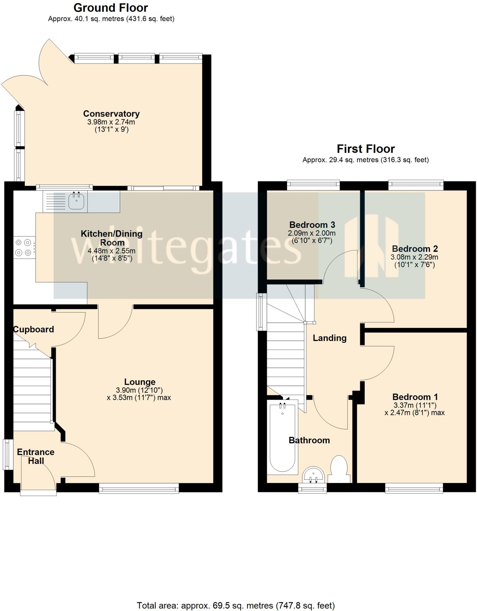Wood Park View, Athersley North, S71 floorplan