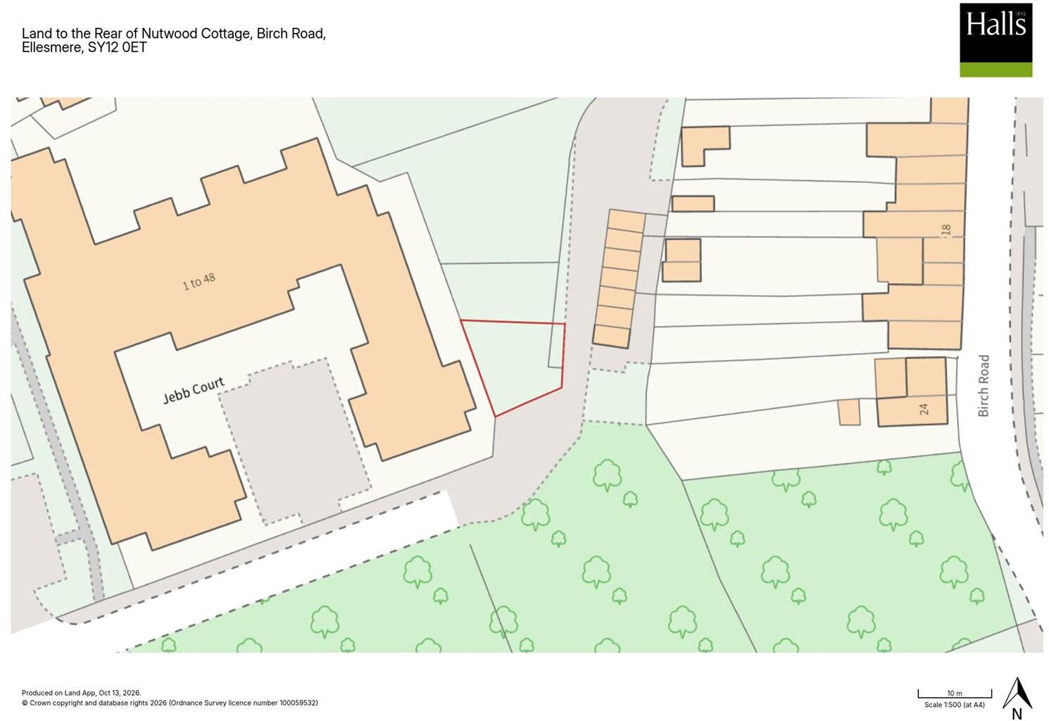 Birch Road, Ellesmere. floorplan