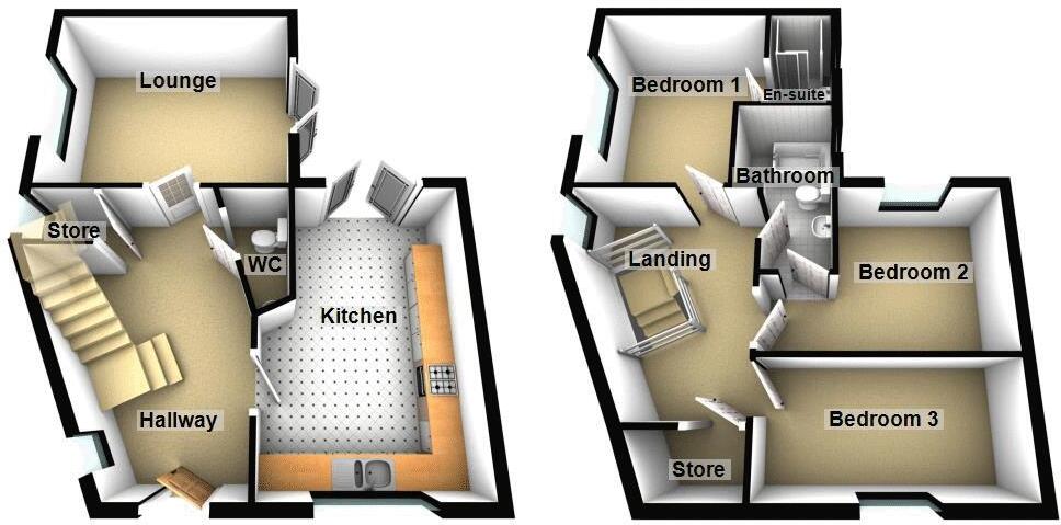 Leasowe Road, Walsall Wood floorplan