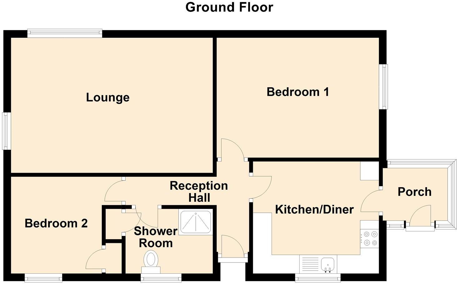 Parc Sychnant, Conwy floorplan