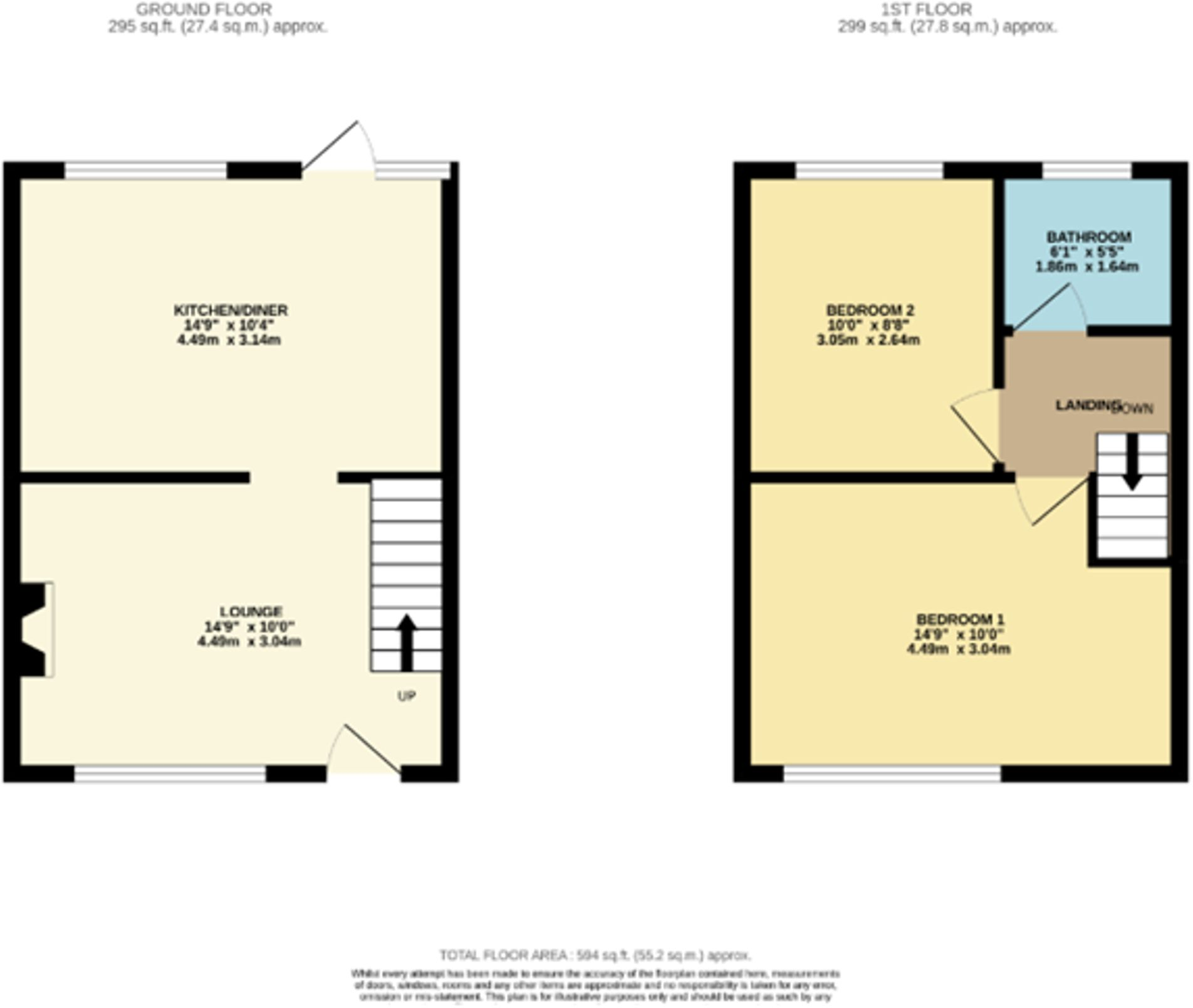 Dallow Road, Luton, LU1 floorplan