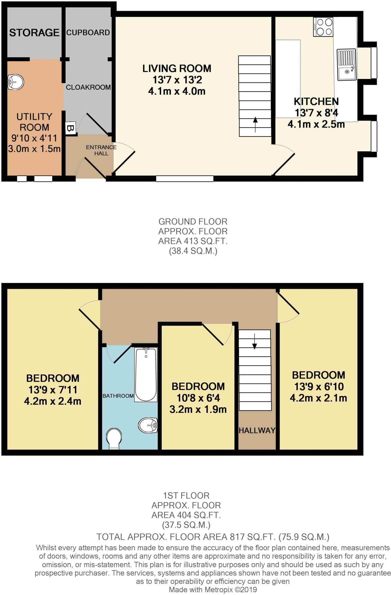 De La Pole Court, Fore Street, Seaton, Devon, EX12 floorplan