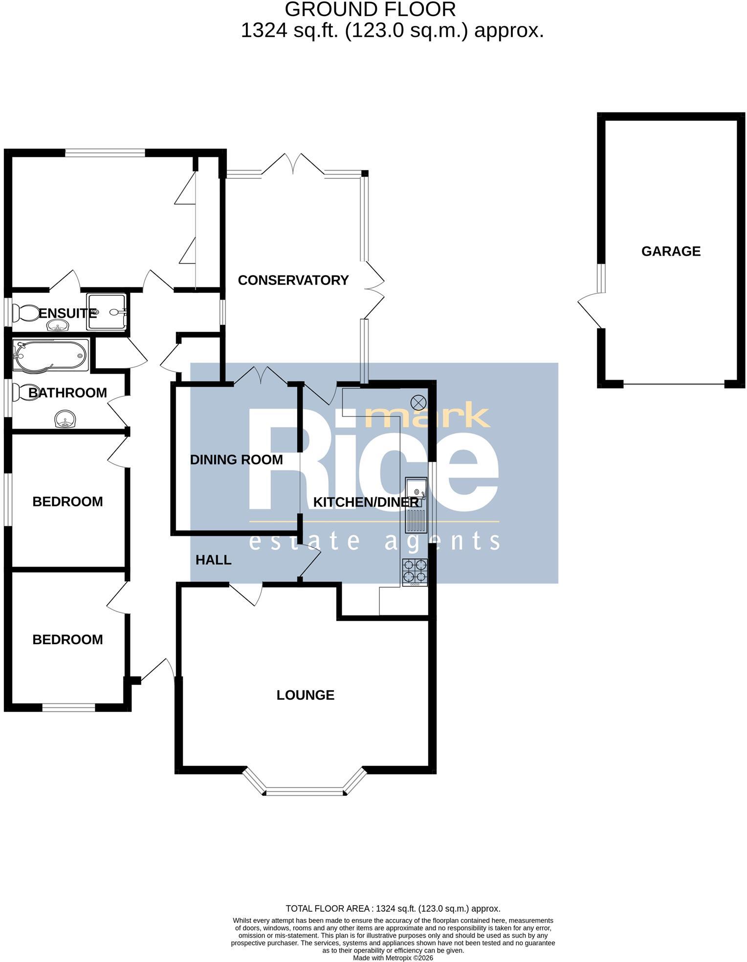 The Maltings, Leasingham floorplan
