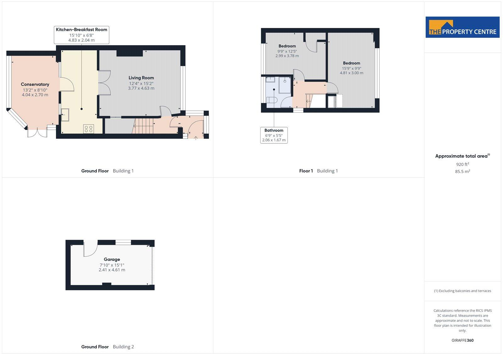 Ridgemount Close, Brockworth, Gloucester, Gloucestershire, GL3 floorplan