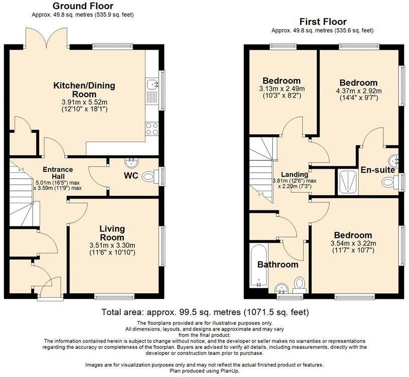 50 Turnpike Road, Charles' View, London Road, Shrewsbury floorplan