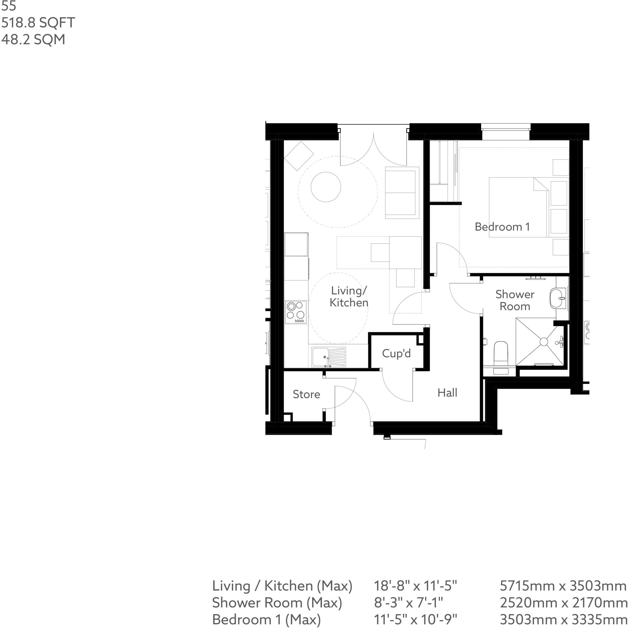 Icknield Way,
Baldock,
Hertfordshire
SG7 5FH floorplan