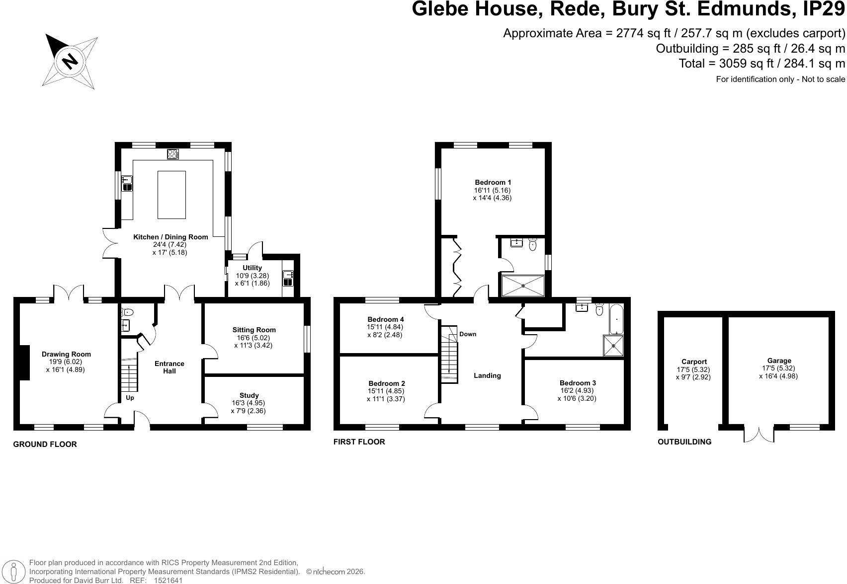 Rede, Bury st Edmunds, Suffolk floorplan
