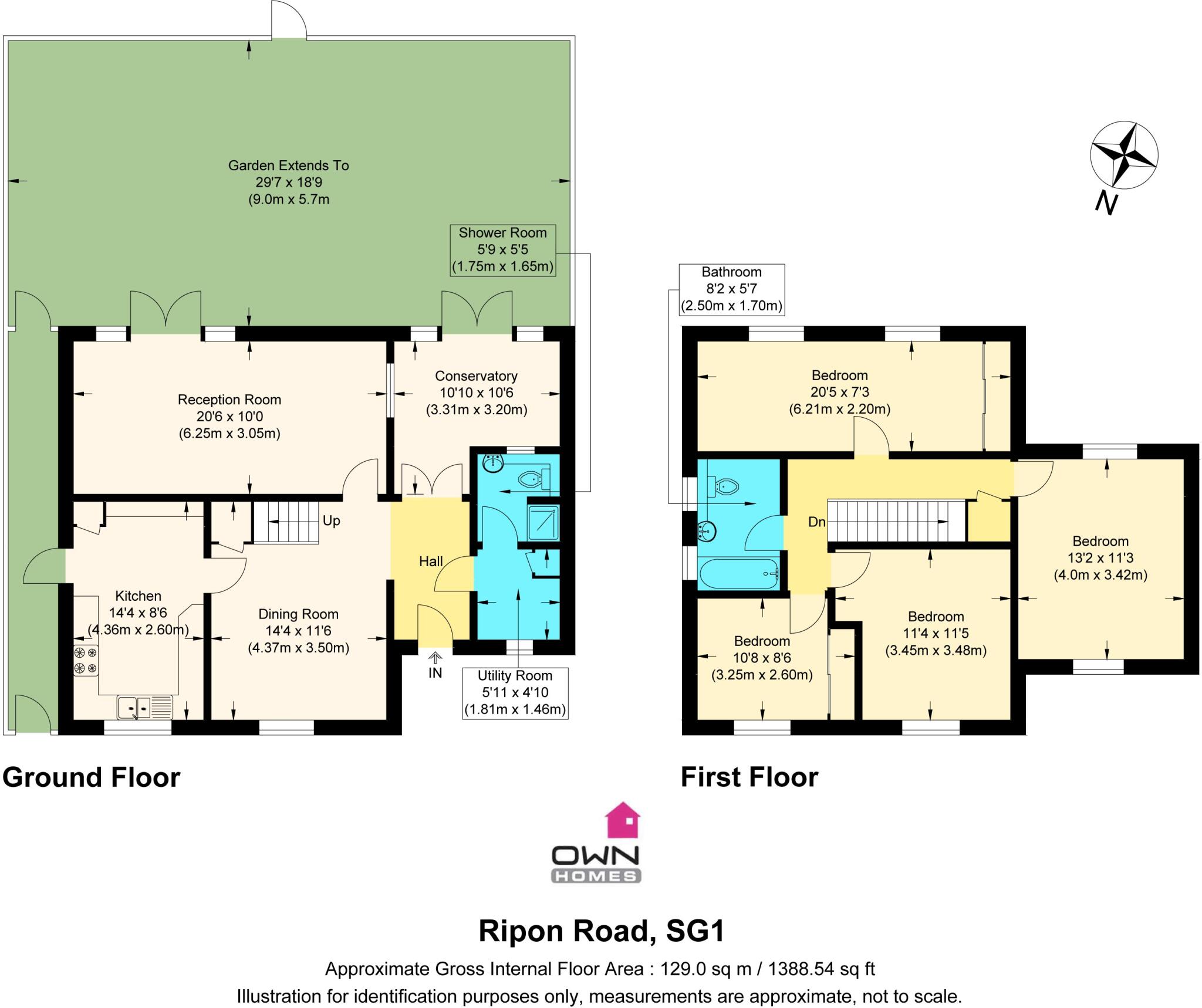 Ripon Road, Stevenage, Hertfordshire floorplan