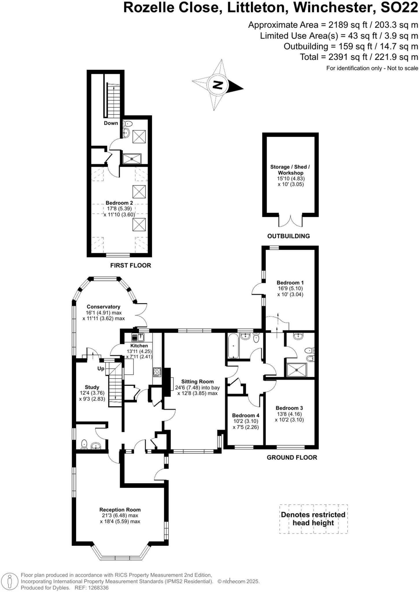Rozelle Close, Littleton, SO22 floorplan