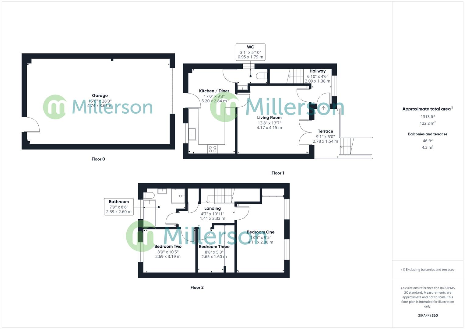 Glebe Row, Phillack, Hayle floorplan