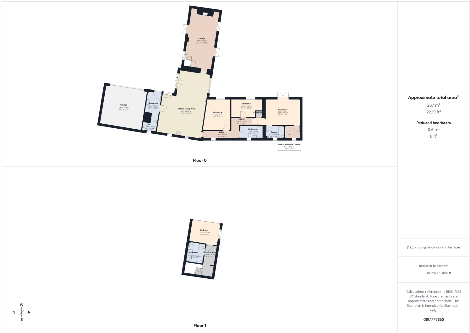 Greatford Road, Baston, Peterborough, Cambridgeshire, PE6 floorplan