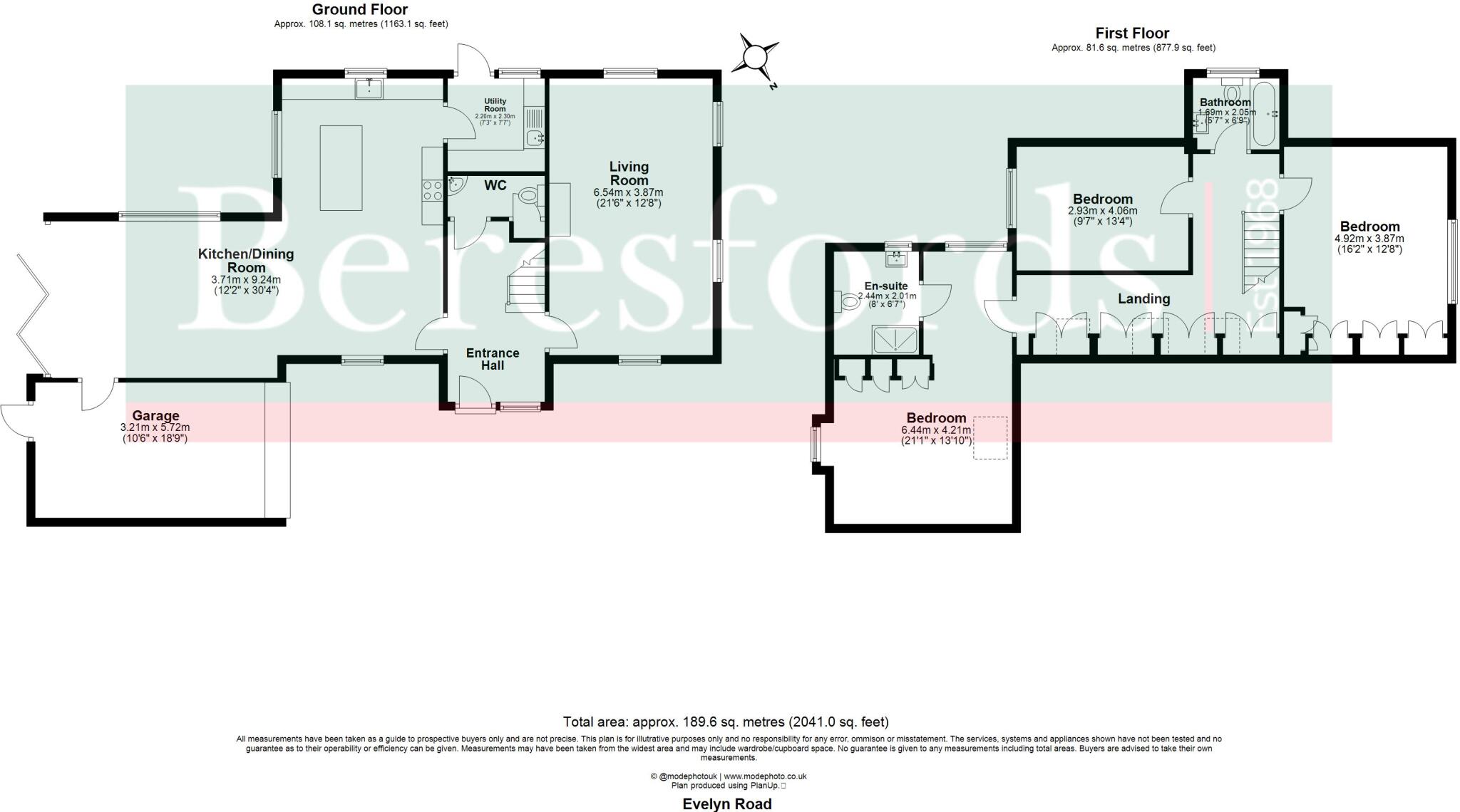 Evelyn Road, Willows Green, CM3 floorplan