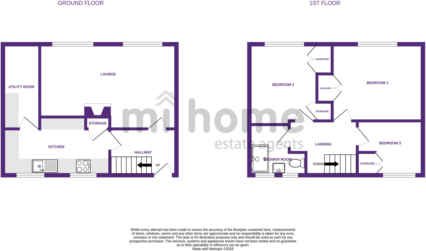 Butlers Meadow, Warton, Preston, PR4 floorplan