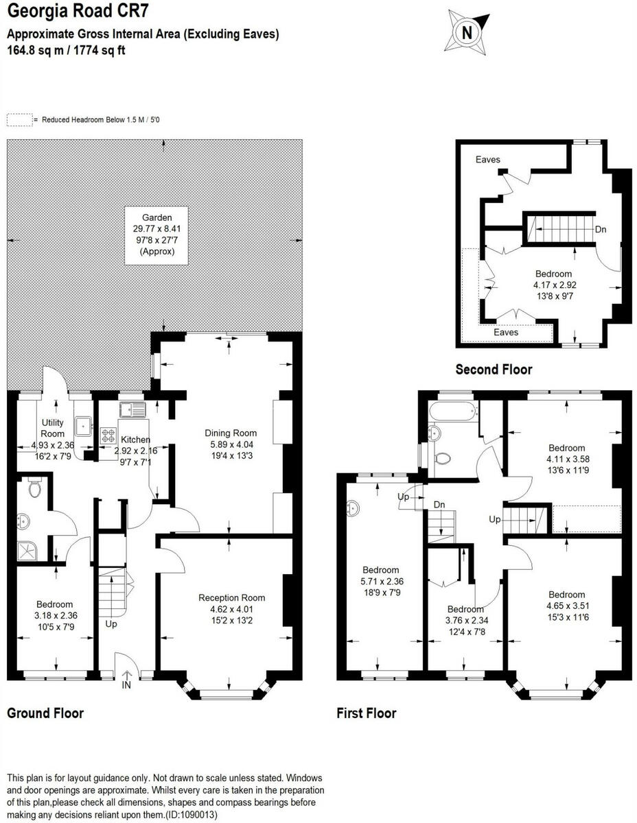 Georgia Road, Thornton Heath floorplan