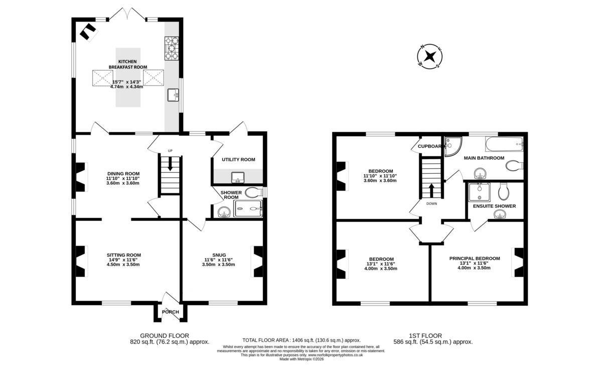 Glenburn Avenue, Norwich, NR7 8 floorplan