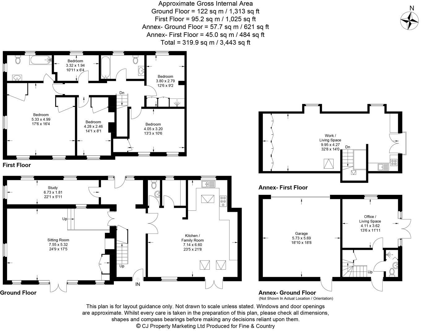 Whaddon Hall, High Street, Whaddon floorplan