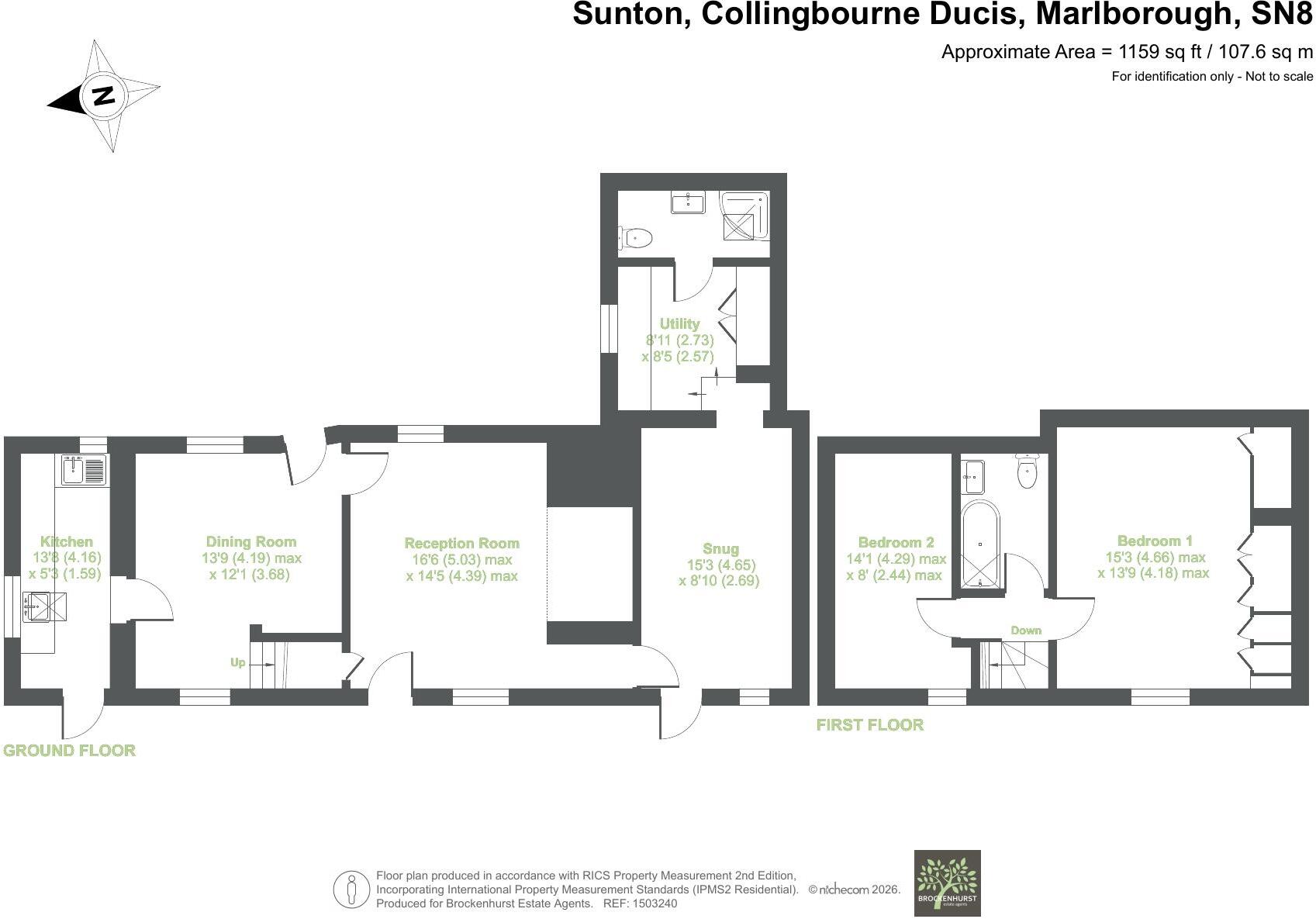 Sunton, Collingbourne Ducis, Marlborough floorplan
