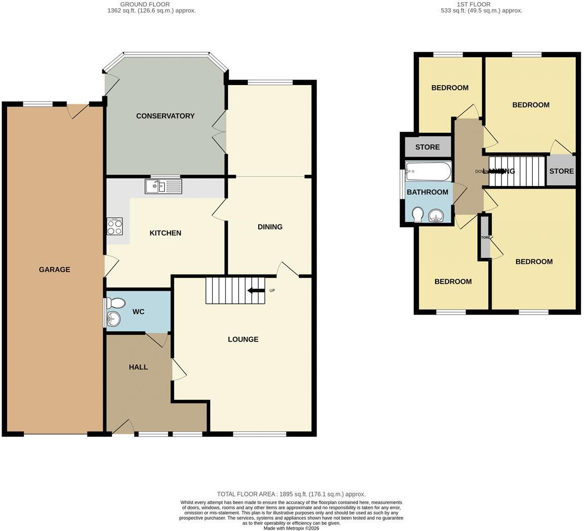 The Round Meade, Liverpool floorplan