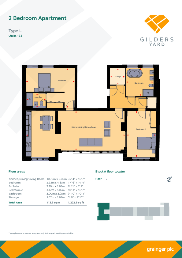 Gilders Yard, Birmingham Birmingham B18 floorplan