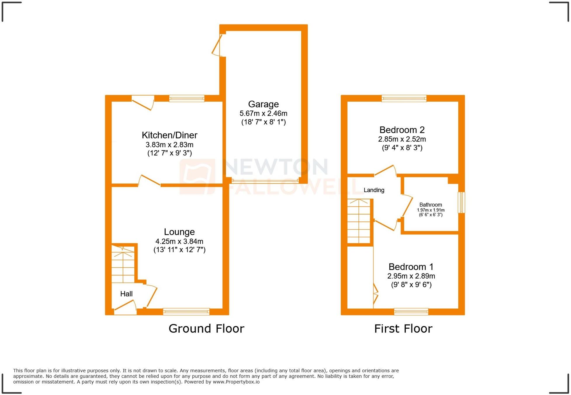 Gavin Close, Braunstone, LE3 floorplan