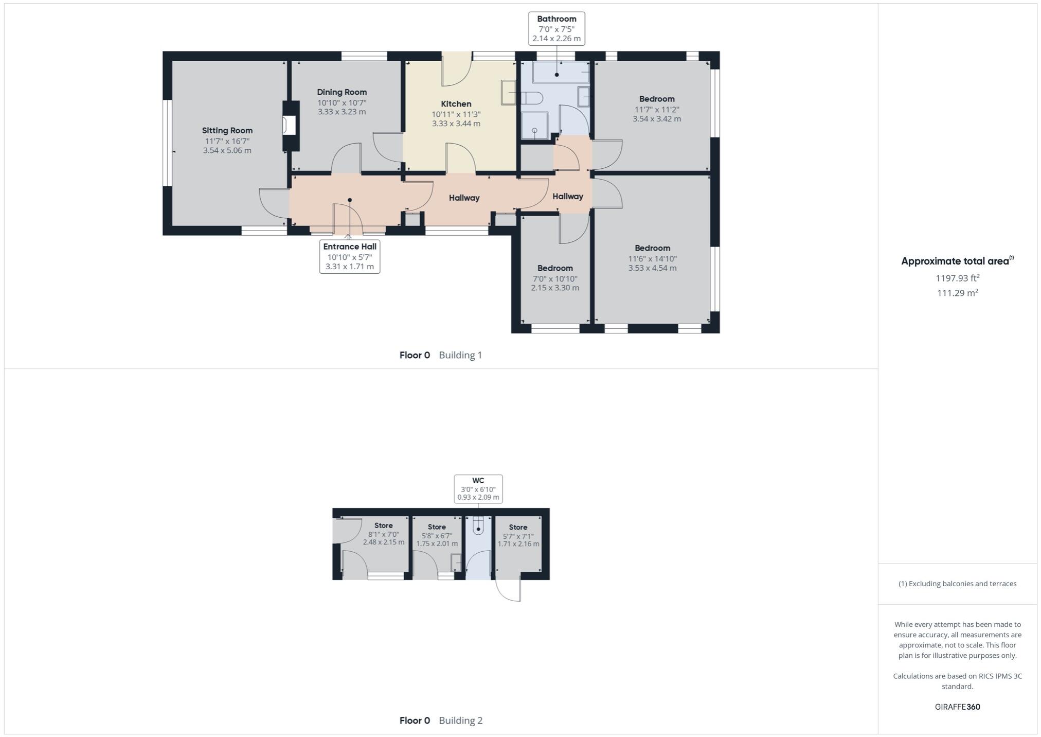 Abbots Hall Road, Stowmarket, Suffolk, IP14 1AU floorplan