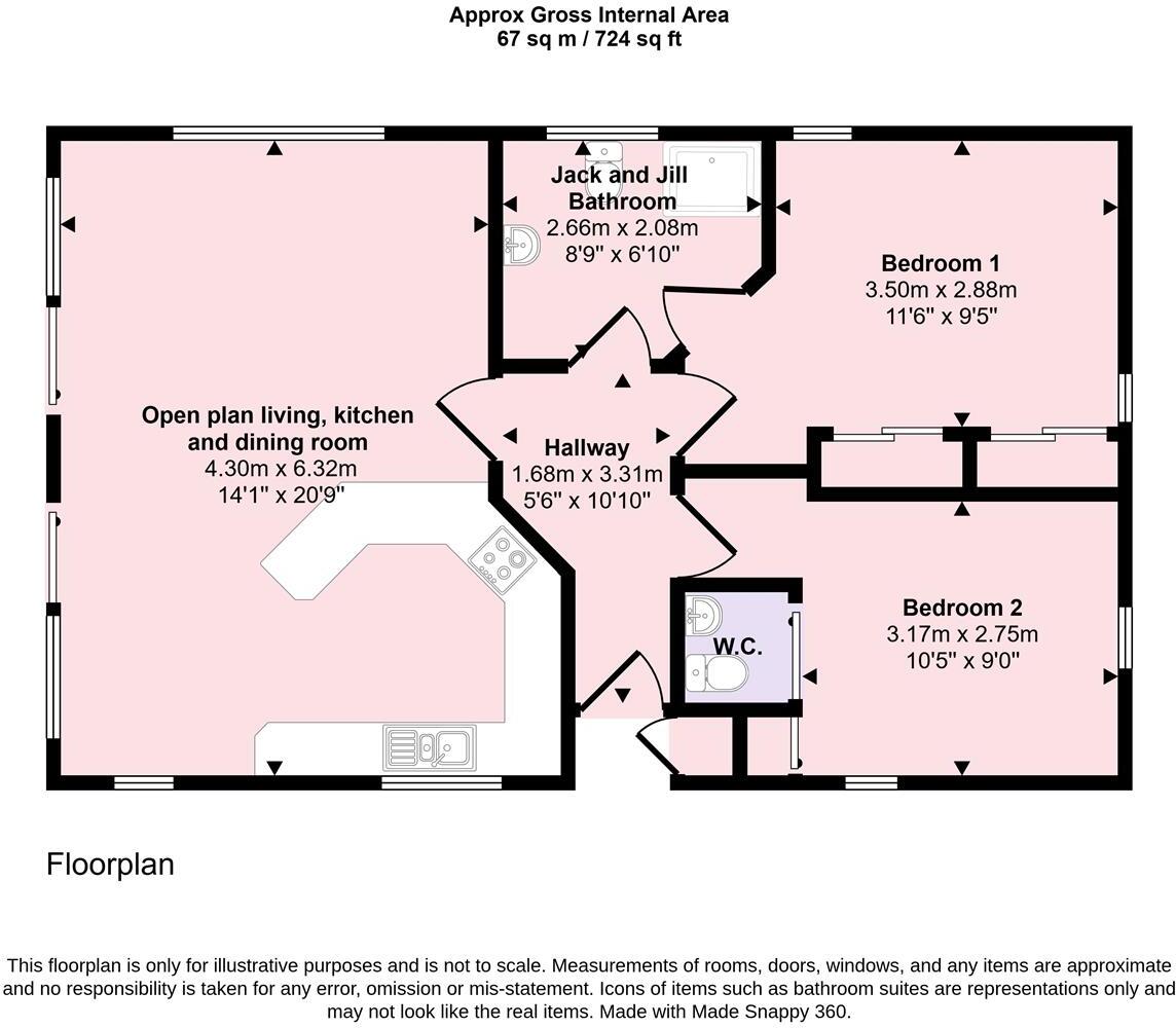 Clunton, Nr Craven Arms floorplan