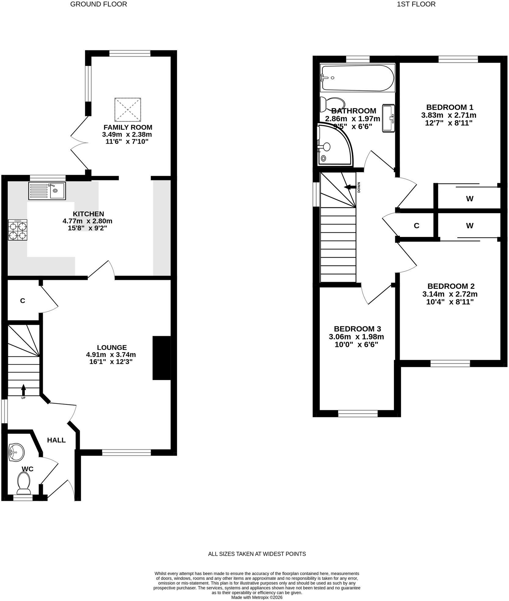 41 Cauldhame Rigg, Stewarton, KA3 5QH floorplan