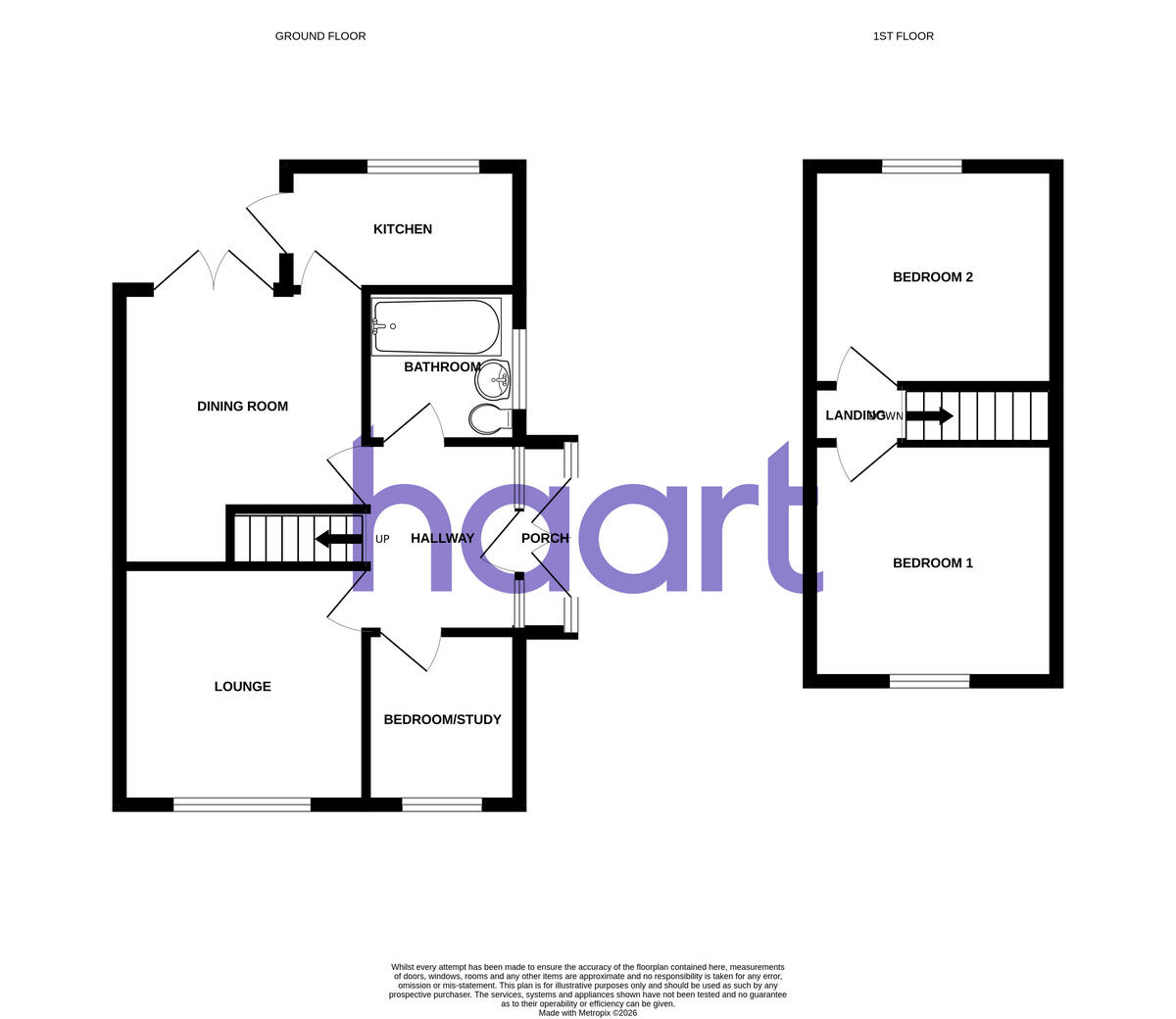 Slewins Lane, Hornchurch floorplan