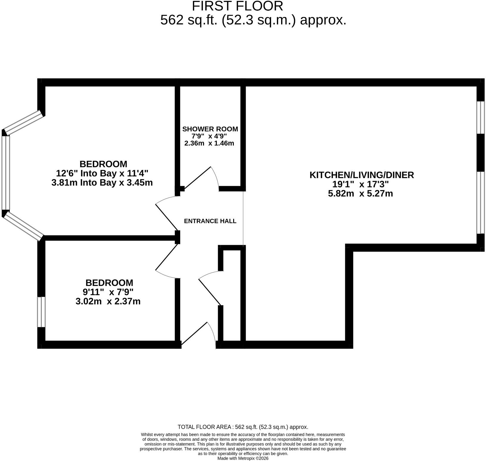 Crystal Wood Road, Heath, Cardiff floorplan