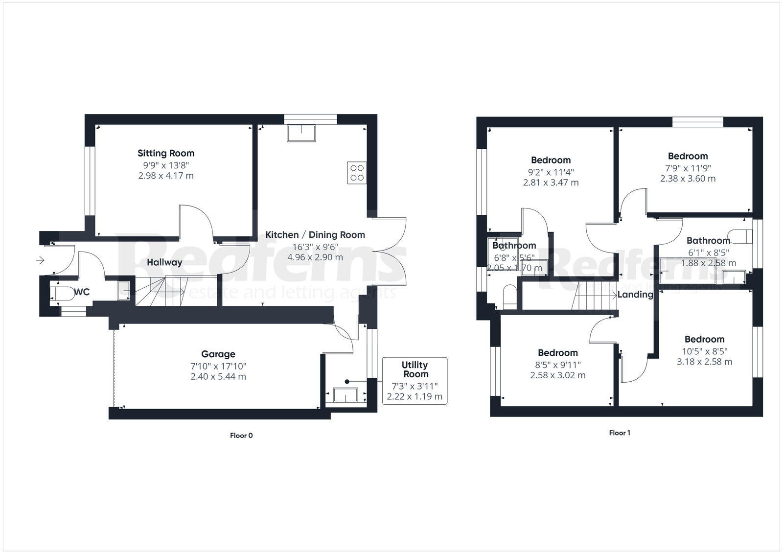 Coleridge Road, Ottery St. Mary, EX11 1TD floorplan