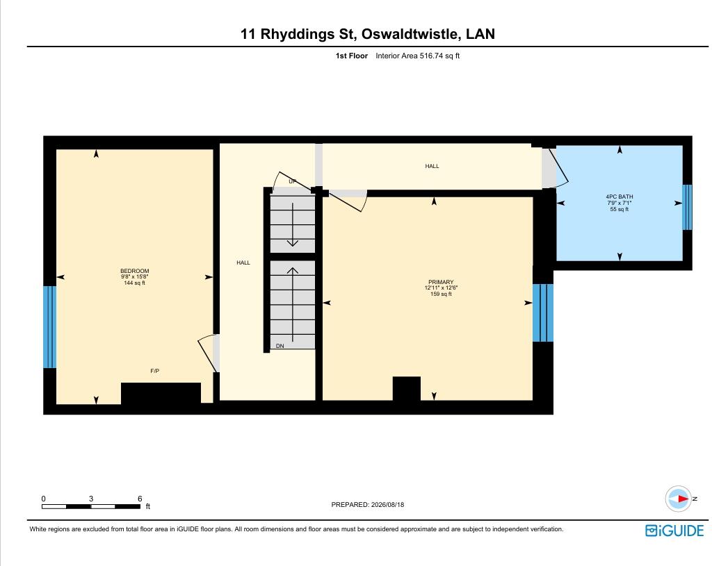 Rhyddings Street, Oswaldtwistle, Accrington, Lancashire, BB5 floorplan