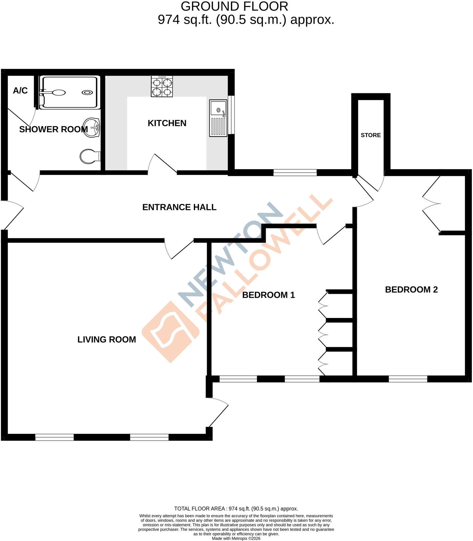Tixover Grange, Tixover, PE9 floorplan