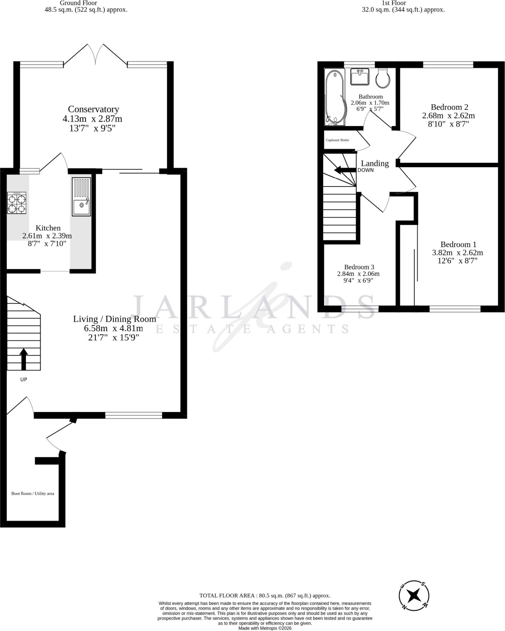 Foxhill, Peacehaven floorplan