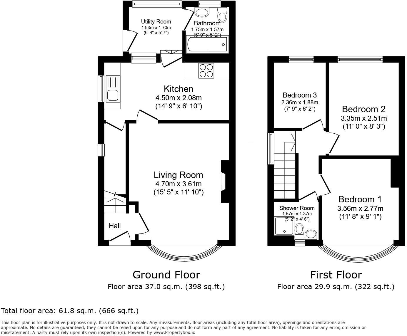 St. Johns Road, Wrexham, LL13 floorplan