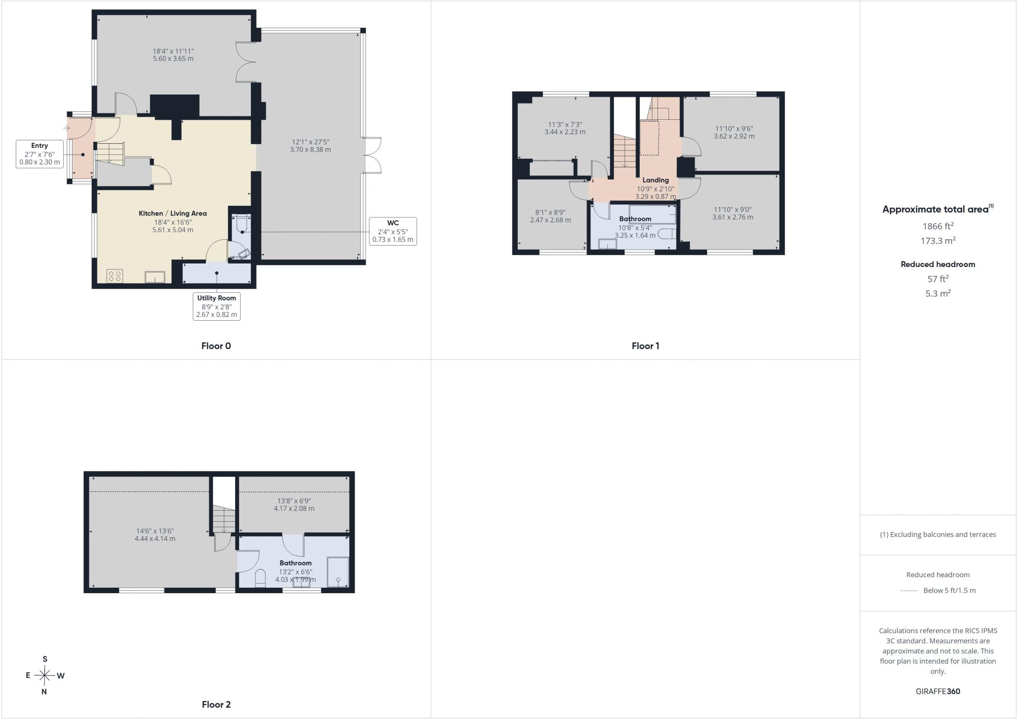 Windermere Road, Manchester, Middleton, M24 floorplan