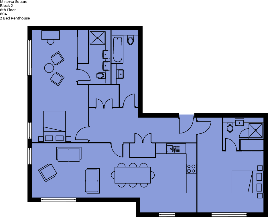 Minerva Square, Glasgow, Glasgow City floorplan