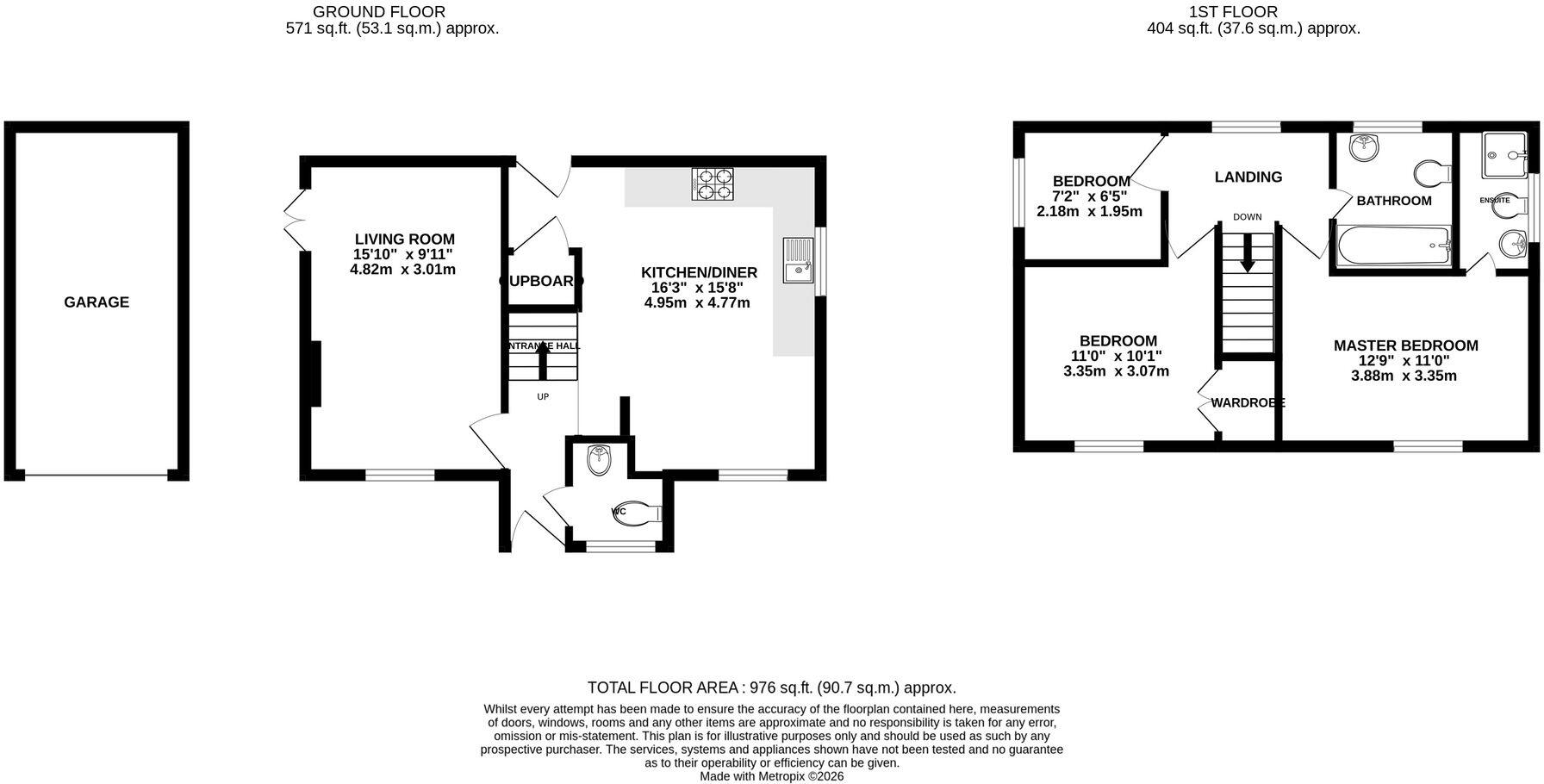 Armstrong Drive, Bedford, MK42 floorplan