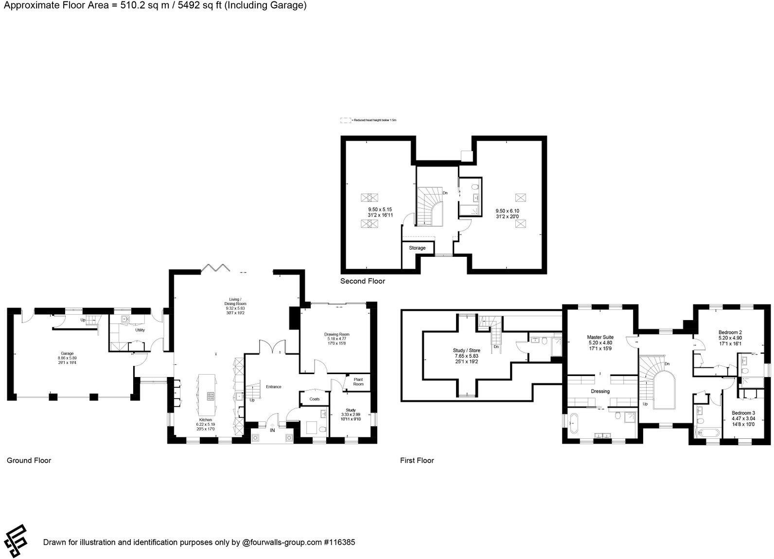 Fairfield Road, Shawford, Winchester, SO21 2DA floorplan