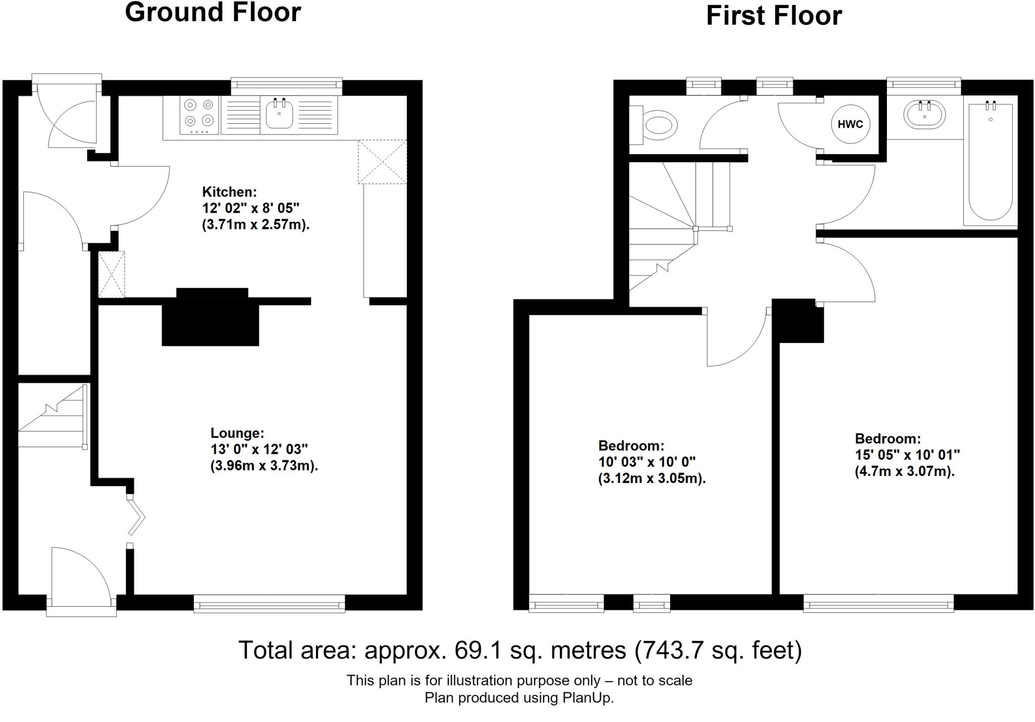 Leesons Hill, Orpington floorplan