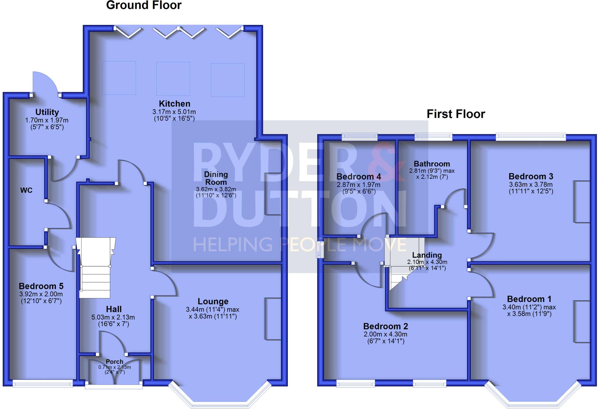 St. Georges Square, Chadderton, Oldham, OL9 floorplan